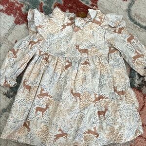NWOT Janie & Jack Animal Print Baby Dress